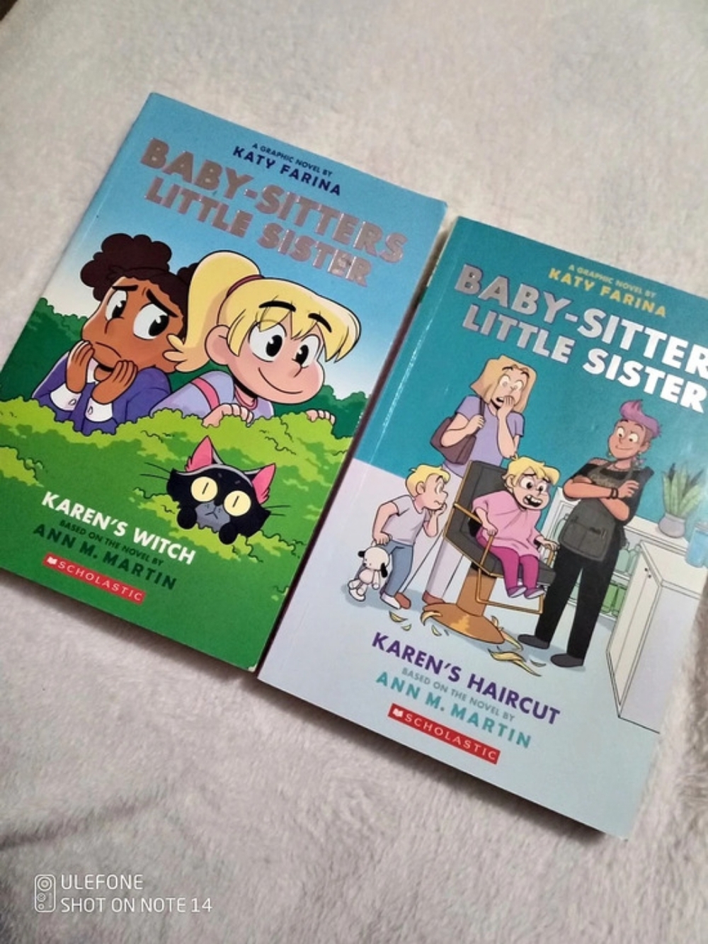Scholastic Baby-Sitters Little Sister Graphic Novel Lot: Karen's Witch and